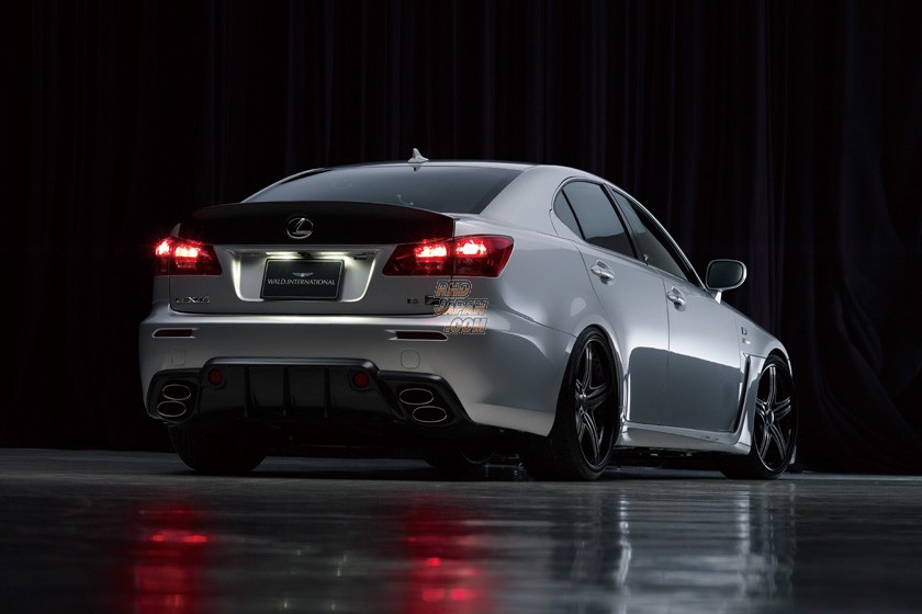 Wald Sports Line Rear Diffuser Carbon - Lexus ISF USE20