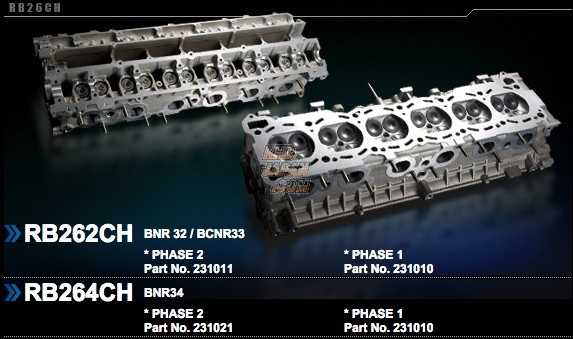 Tomei CPH-RB26 Cylinder Head - BNR32 BCNR33 BNR34