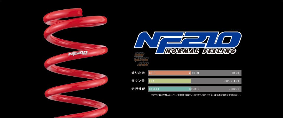 Tanabe Sustec NF210 Lowering Spring Full Set Normal Feeling - Biante CCEFW
