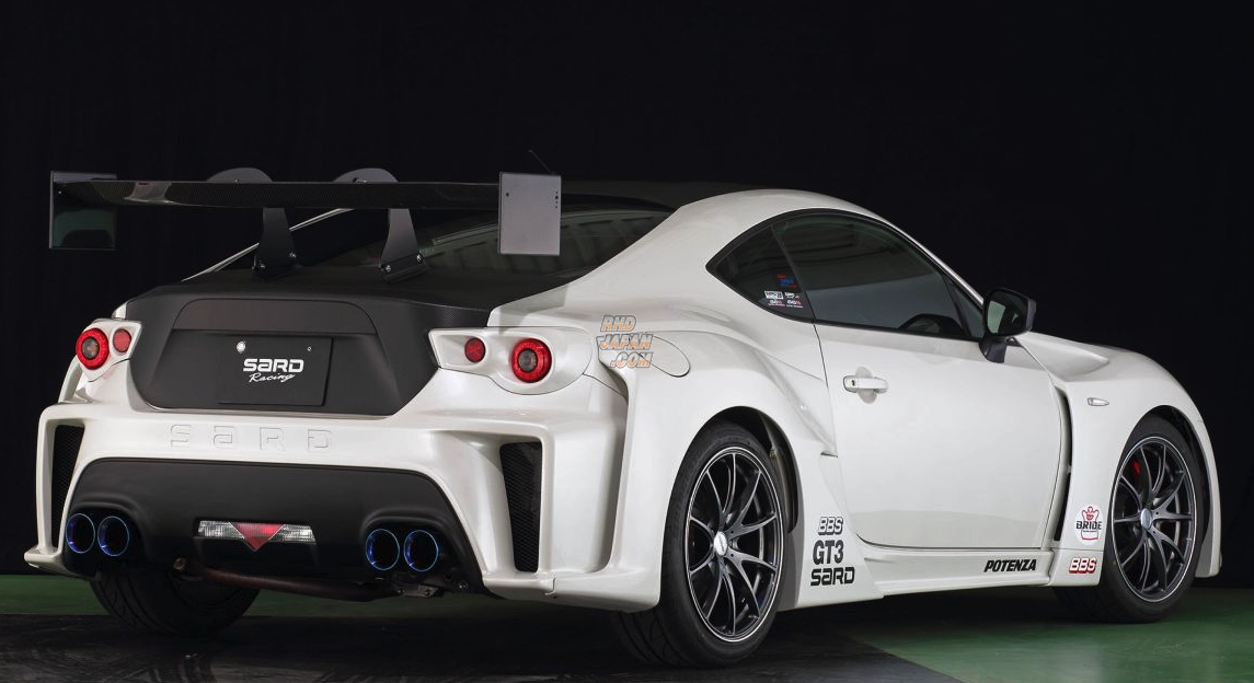 Sard GT Wing 014 With Swan Neck Stay - 1400mm Twill Carbon - RHDJapan