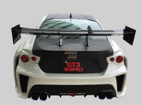 SARD 014 GTウイング スワンネック 1500mm BRZ 86など Sard GT Wing 014 With Swan Neck Stay - 1500mm Carbon Kevlar