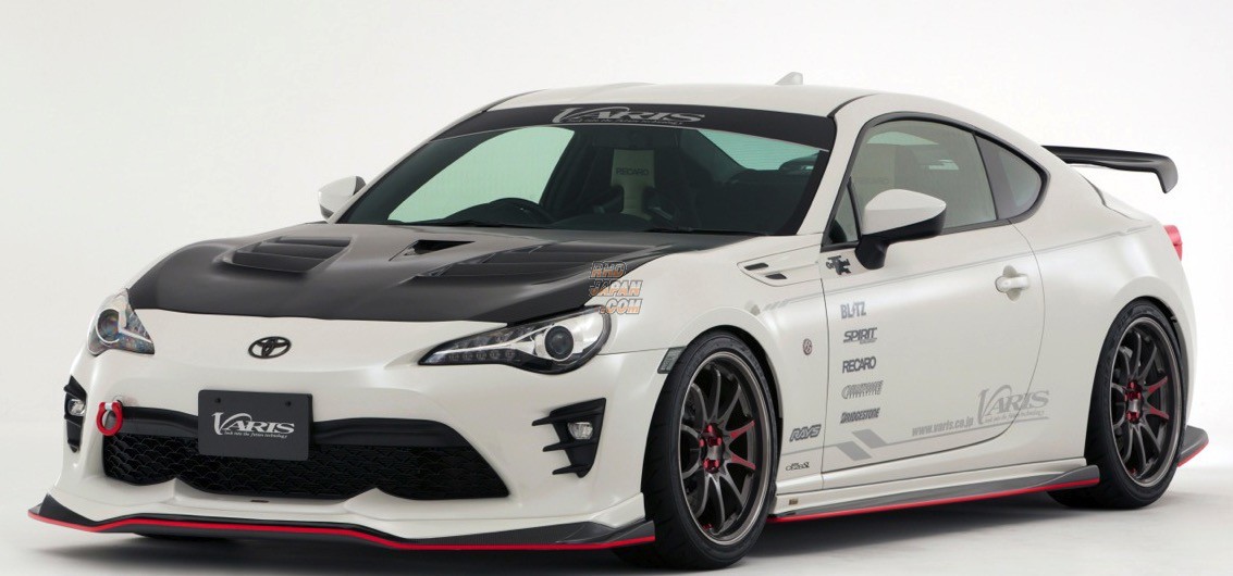 Varis Cooling Bonnet System-2 Carbon Fiber - BRZ ZC6 86 ZN6