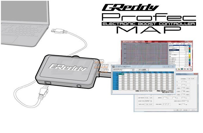 Trust GReddy Profec Map - RHDJapan