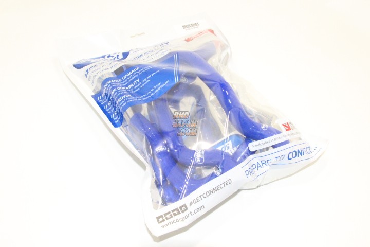 Samco Heater Hose Kit Blue - AE86
