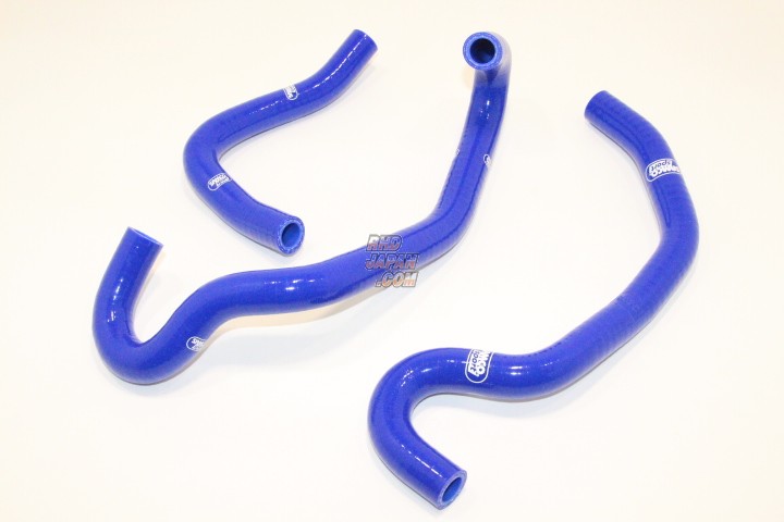 Samco Heater Hose Kit Blue - AE86