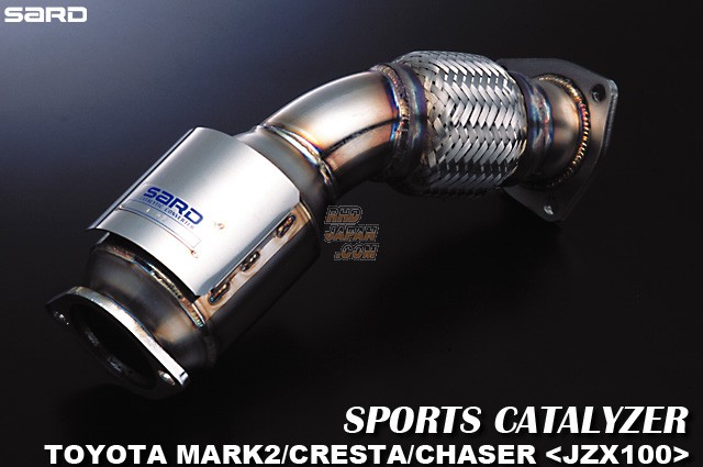 Sard Sports Catalyzer Catalytic Converter - Mark II Chaser Cresta 