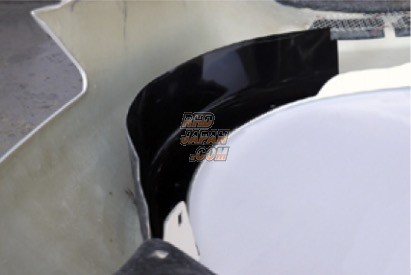 Top Secret Front Wide Fender Set FRP Type 2 - GT-R R35 MY11~ Bumper