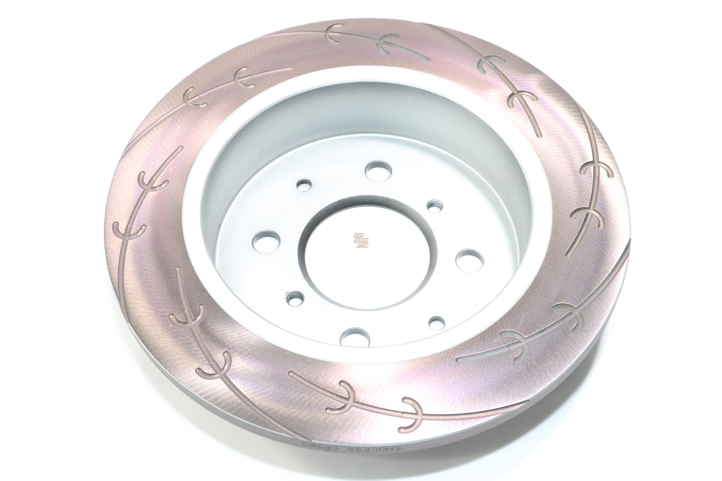 Endless E-Slit Brake Rotor Front Blue Left - GDB RA-R GRB R205 6-Pot