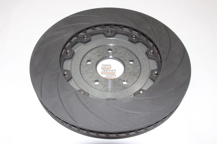 Dixcel 2 Piece Curve Slit-12 Brake Rotor Rotor Assembly Set Rear - R35 GTR
