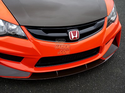 Seeker Ultimate Wide Body Front Lip Spoiler Fender Set FRP - Civic Type-R FD2