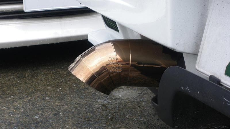 URAS D1 Regulation Muffler Tail Adapter Tip - Slant Tail