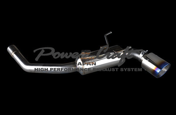 Power Craft Exhaust Muffler System Single Type - BRZ ZC6 86 ZN6
