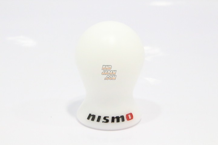Nismo S Tune Shift Knob Duracon White RHDJapan