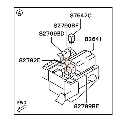 Mitsubishi Oem Updated Fuel Injector Relay Cz4a Evo X Rhdjapan
