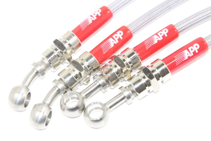 APP Brake Line System Stainless Steel Fittings - NCP91 NCP100