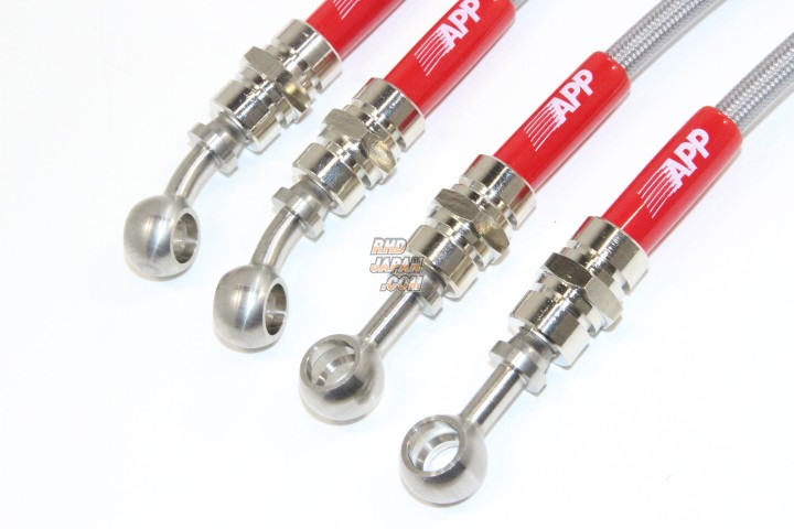 APP Brake Line System Stainless Steel Fittings - NCP91 NCP100
