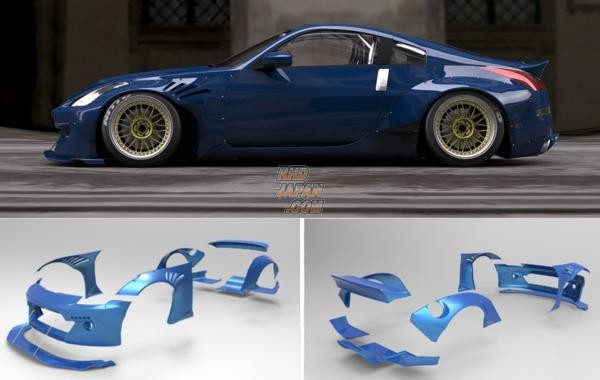 T.R.A.-Kyoto Rocket Bunny Full Aero Kit - Z33 - RHDJapan