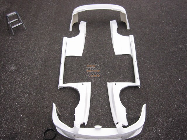 L'aunsport Wide Body Kit 05 WR Type - Impreza GDB Applied C/D/E