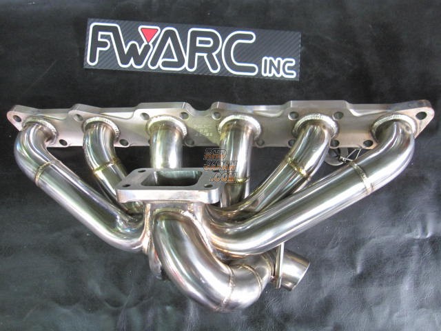Flatwell Exhaust Manifold T4 43mm - RB25DET RB26DETT