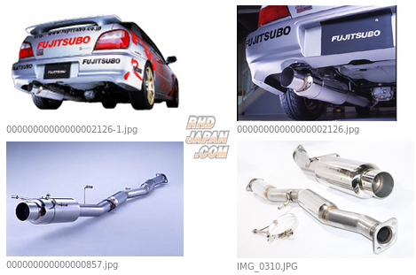Fujitsubo Power Getter Exhaust Muffler - Impreza GDA GDB GGB