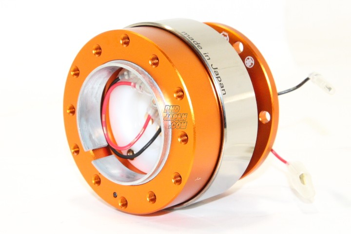 Works Bell Rapfix II Ball Lock System Quick Release - Orange Body Silver Sleeve