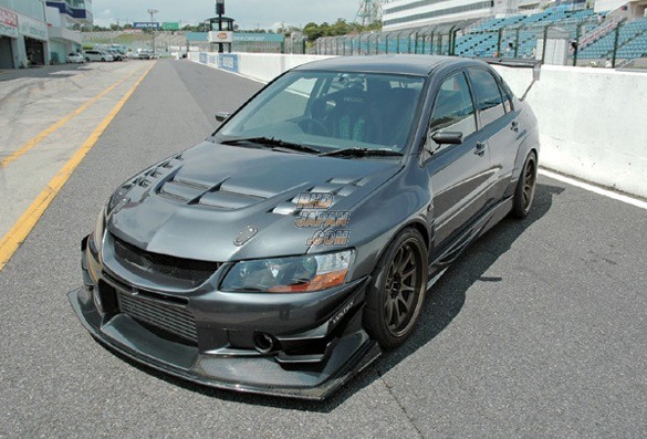VOLTEX Circuit Version Front Bumper & Modify Kit - Lancer Evolution CT9A