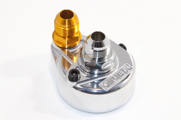 Trust GReddy Engine Oil Block Adapter Type F - 3/4x16UNF AN12