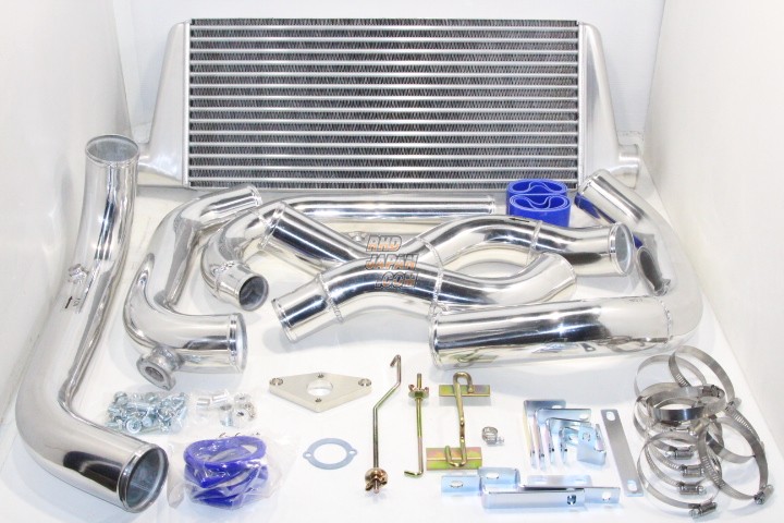 パーツ BLITZ INTERCOOLER OILCOOLER Blitz Racing Oil Cooler Kit Type RD OEM Intercooler - JZX100