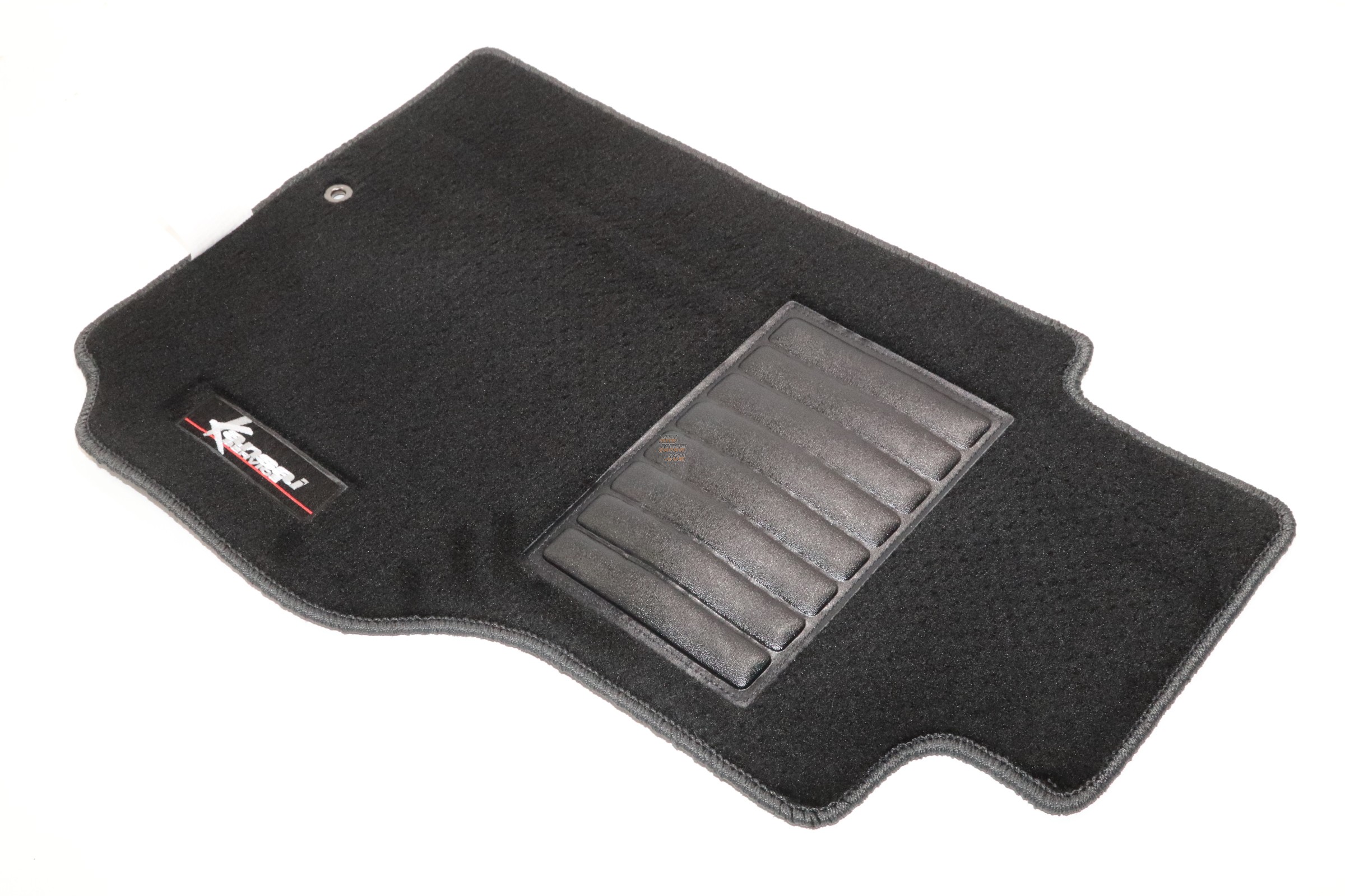 Kansai Service Floor Mat Set Front and Rear Black Stitch - R35 RHD