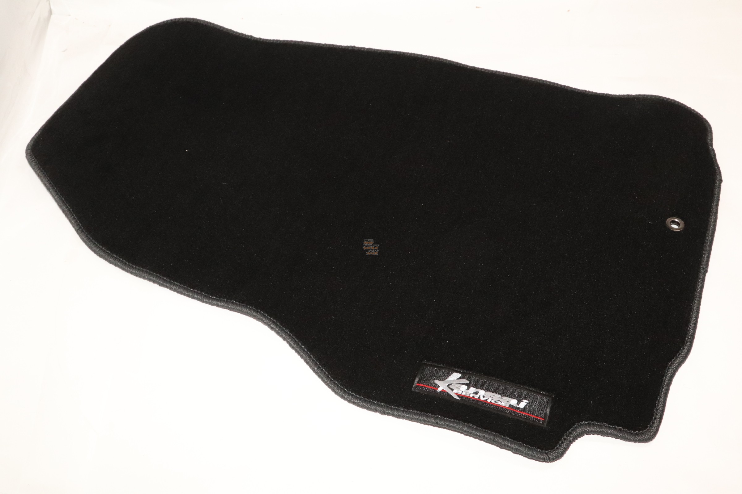 Kansai Service Floor Mat Set Front and Rear Black Stitch - R35 RHD
