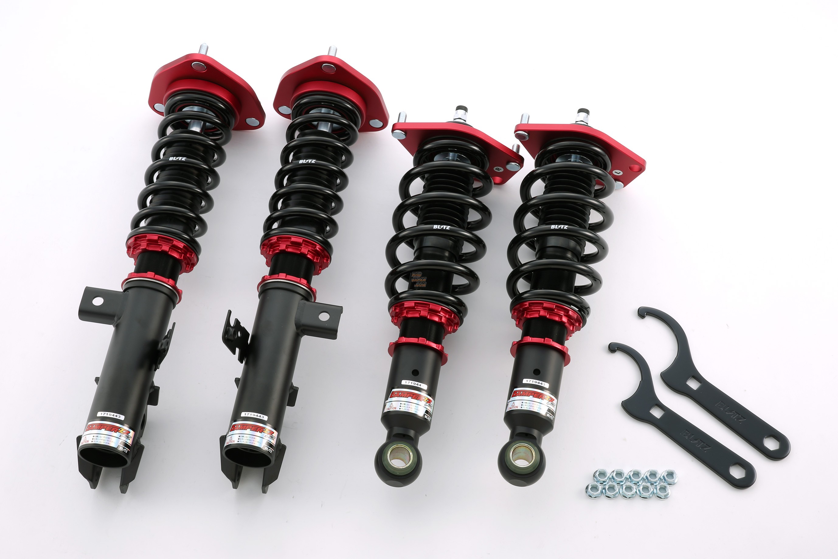 人気を誇る Blitz Damper ZZ-R Coilover Suspension - Wish ZGE20W 1.8S パーツ