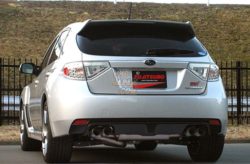 Fujitsubo A - RM Exhaust Muffler Titanium - Impreza WRX STI GRB A-Line GRF  - RHDJapan