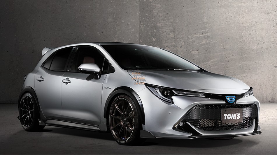 TOM's Over Fender Set ABS Attitude Black Mica - Corolla Sport ZWE211H ZWE213H NRE210H NRE214H