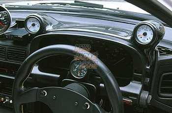 Border Dual Gauge Meter Hood Panel 60mm - FC3S