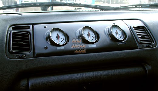 Border Tri-Eye Meter Panel Glove Box Outer 60mm - SW20