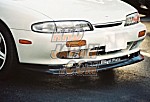 First Molding Flugel Plate Front Lip Spoiler - S14 Normal Bumper