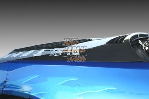 D-Max D1 Spec Bonnet Cooling Hood Black Carbon Fiber - S13 PS13