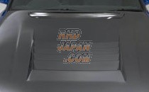 D-Max D1 Spec Bonnet Cooling Hood Black Carbon Fiber - S13 PS13