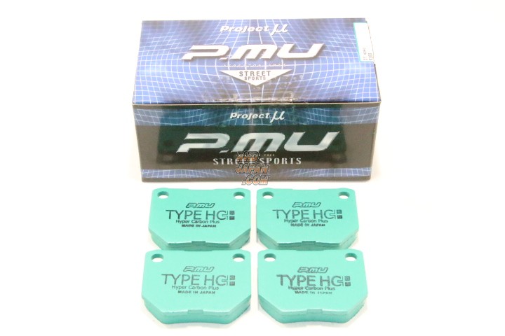 Project Mu Front Brake Pads Type HC+ - S14 S15 HCR32 HNR32 ECR33 ER34 ENR34 BNR32 Z32 Z15A Z16A