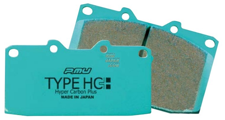 Project Mu Front Brake Pads Type HC+ - S14 S15 HCR32 HNR32 ECR33 ER34 ENR34 BNR32 Z32 Z15A Z16A