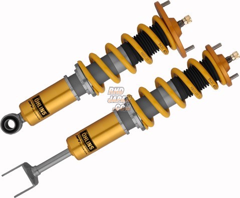 Ohlins Coilover Suspension Complete Kit Type HAL DFV Rubber Upper Mounts - BNR32