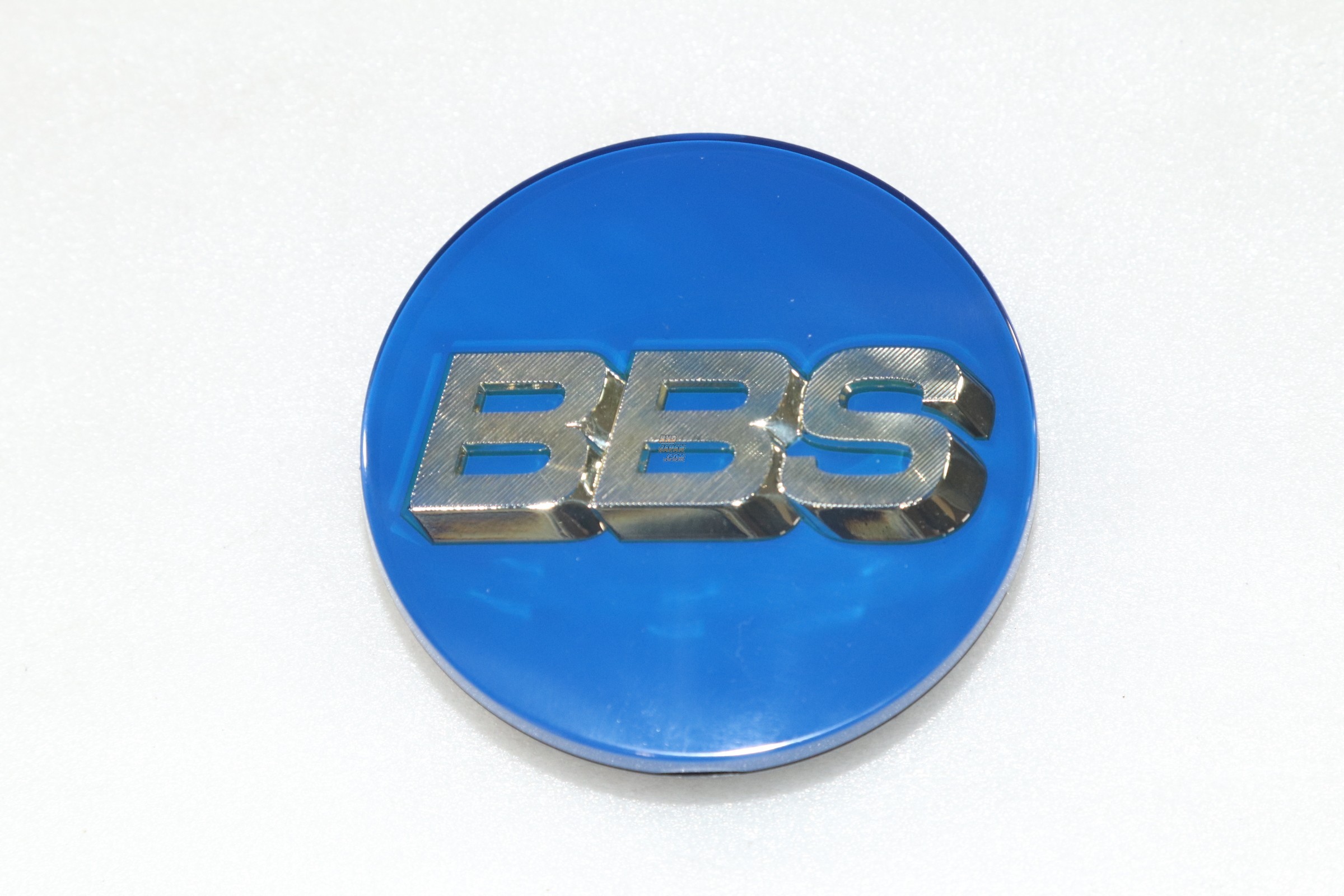 BBS Japan Wheel Center Cap Emblem - Blue 70mm Without Ring - RHDJapan