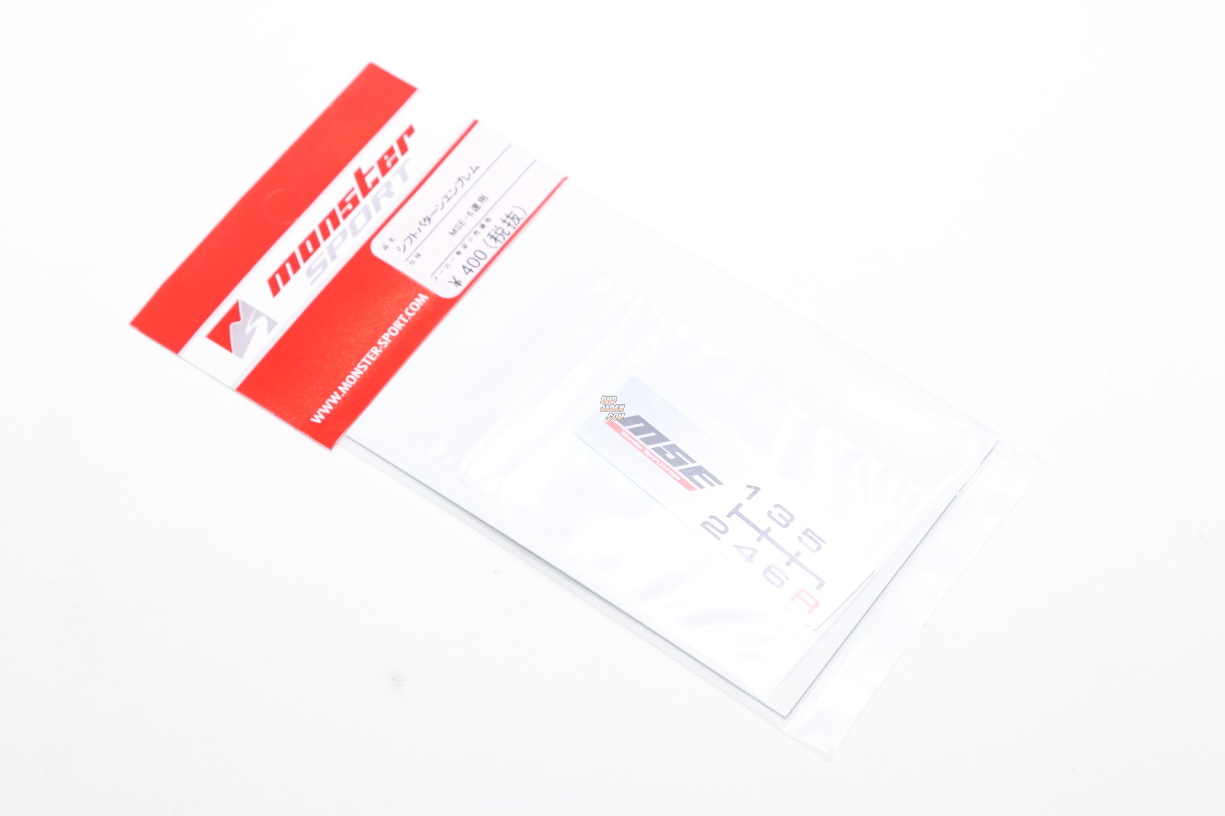 Monster Sport MSE Shift Pattern Emblem Hair-Line Metal - Swift Sport ZC32S