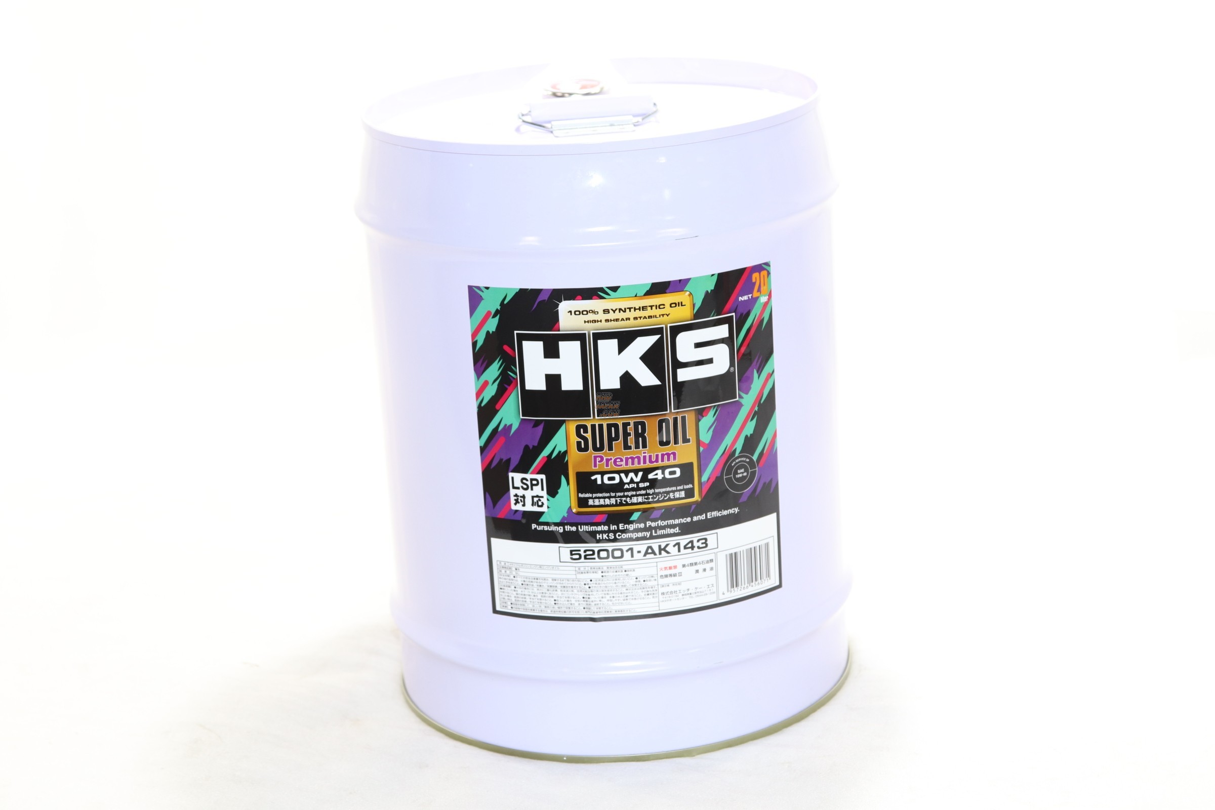 HKS Super Oil Premium - 10w-40 API/SP 20L - RHDJapan