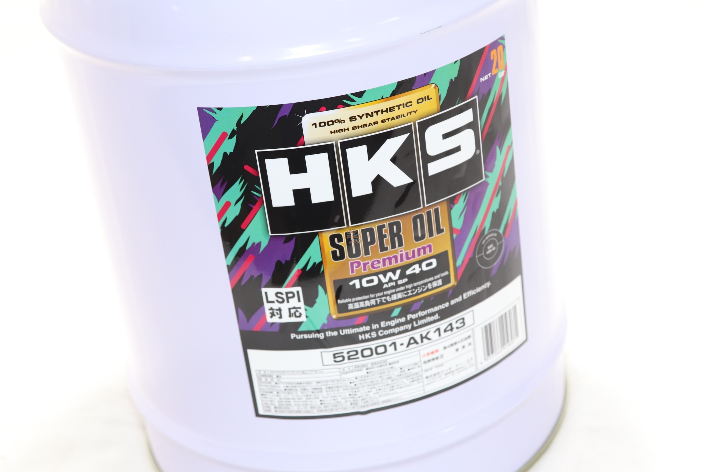 HKS Super Oil Premium - 10w-40 API/SP 20L - RHDJapan