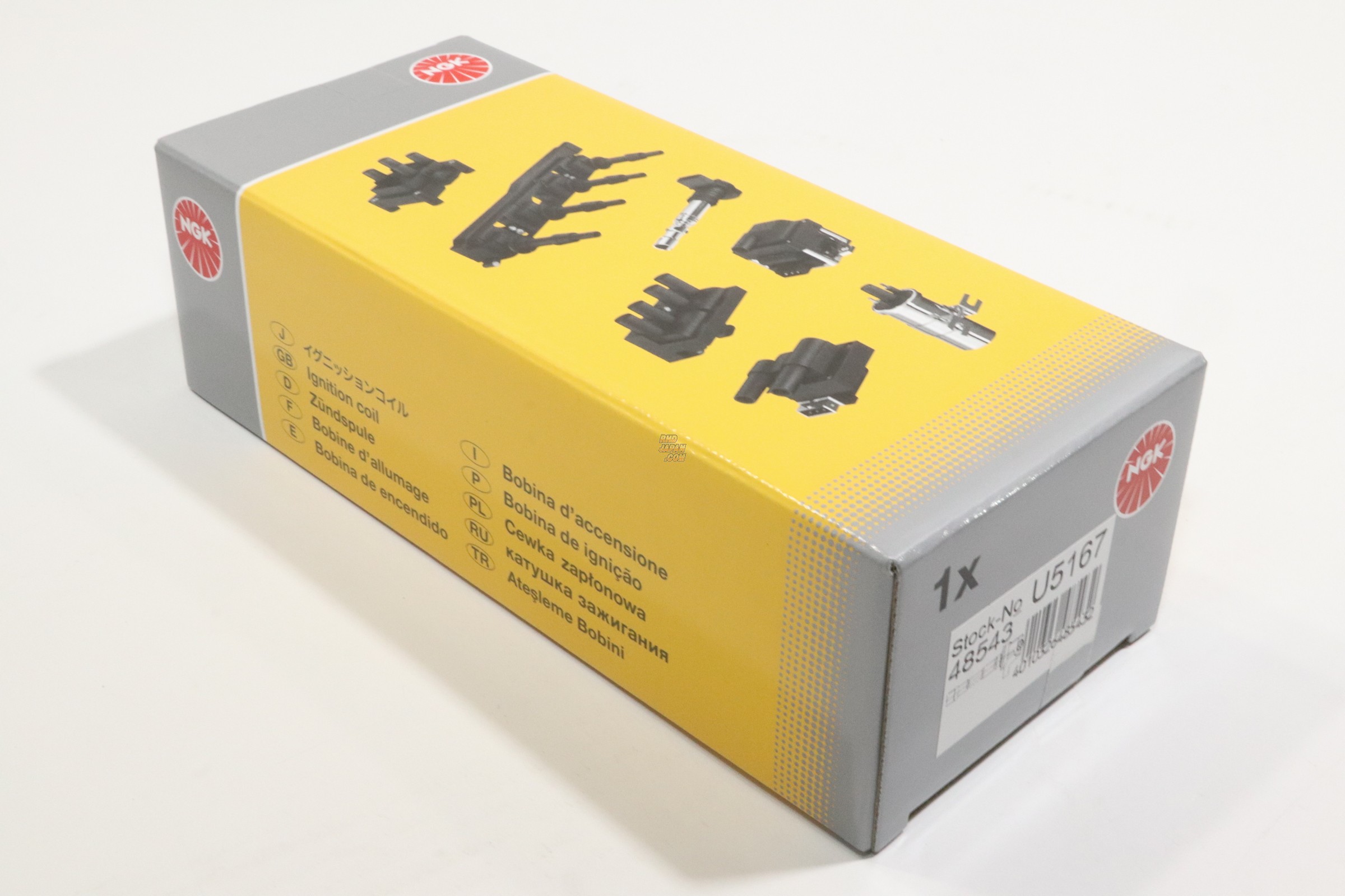 NGK Replacement Ignition Coil - ZF# ZE3 GE# GP4 GG# GB# - RHDJapan