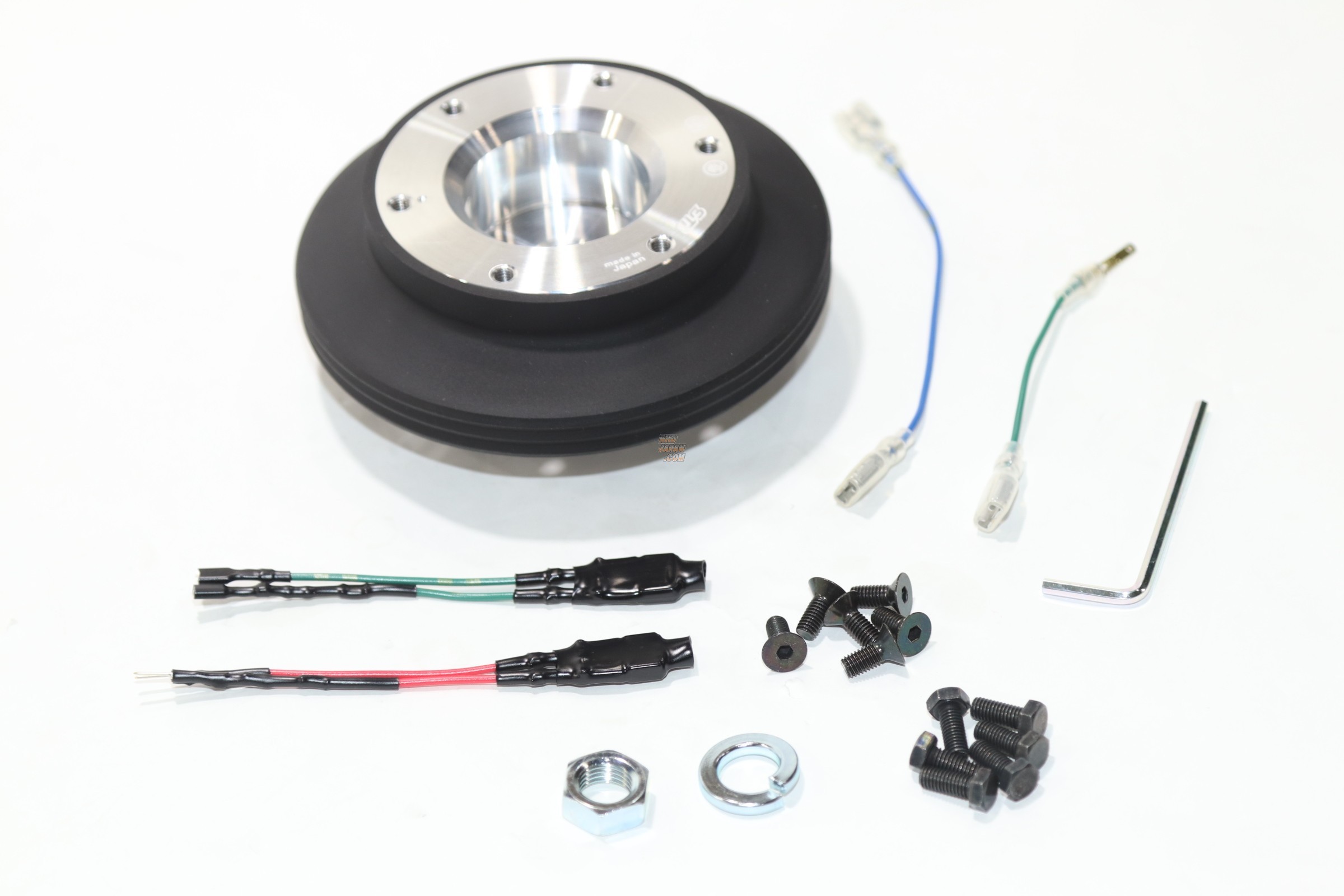 Works Bell Rapfix Short Steering Wheel Boss Kit (SRS Airbag) Fits Niss –  Just Jap