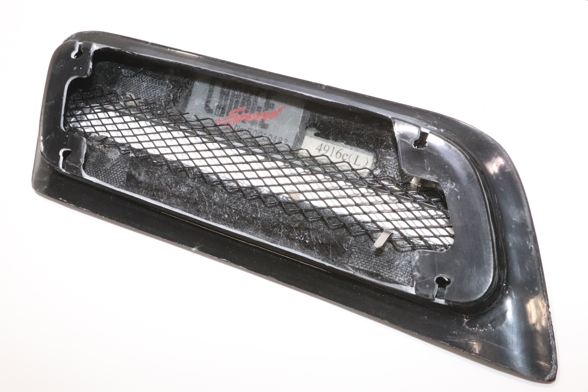 Charge Speed Carbon Fiber Bonnet Side Air Duct - Lancer Evolution X CZ4A