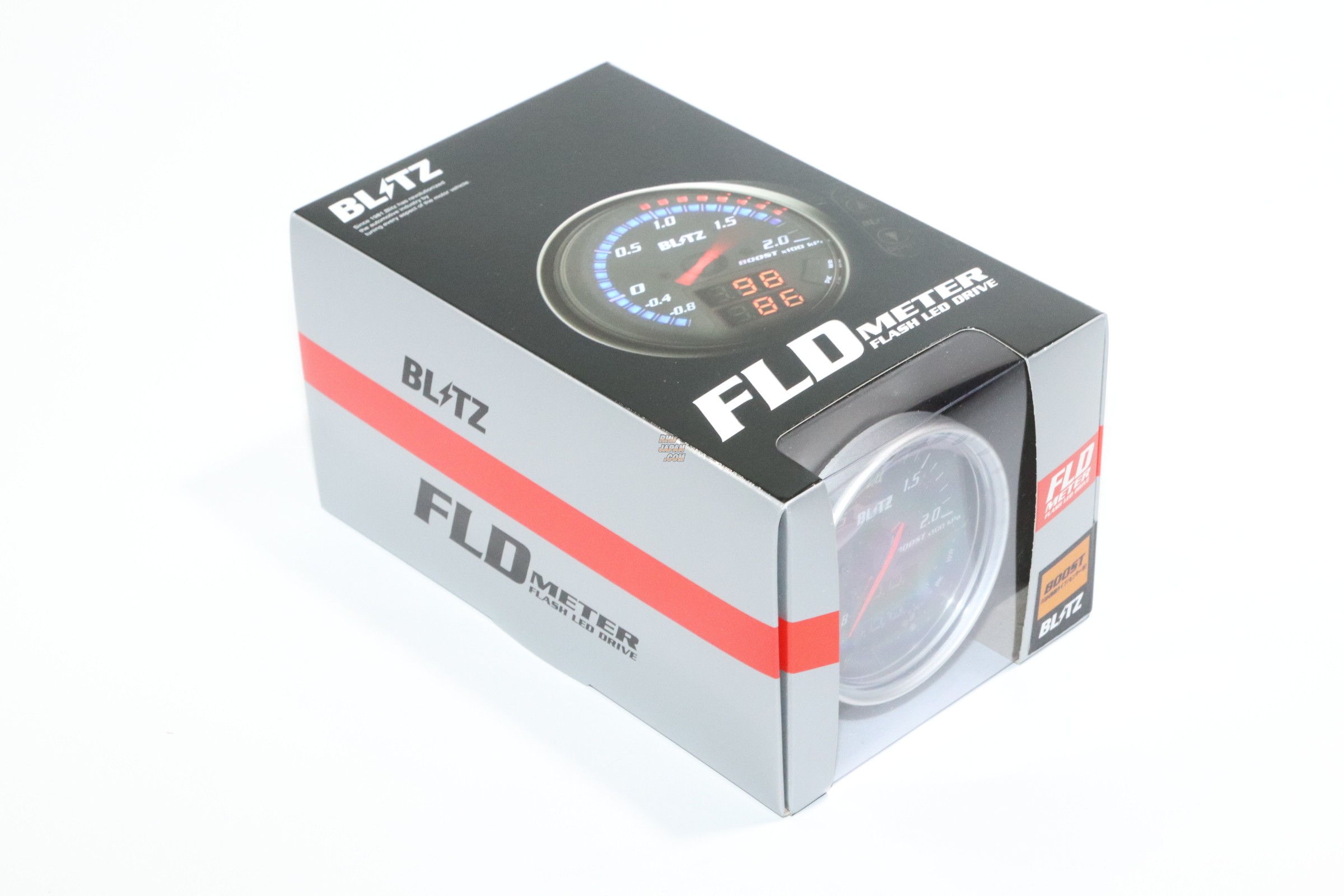 Blitz FLD Meter Flash LED Drive Boost Gauge - Boost Sensor Included