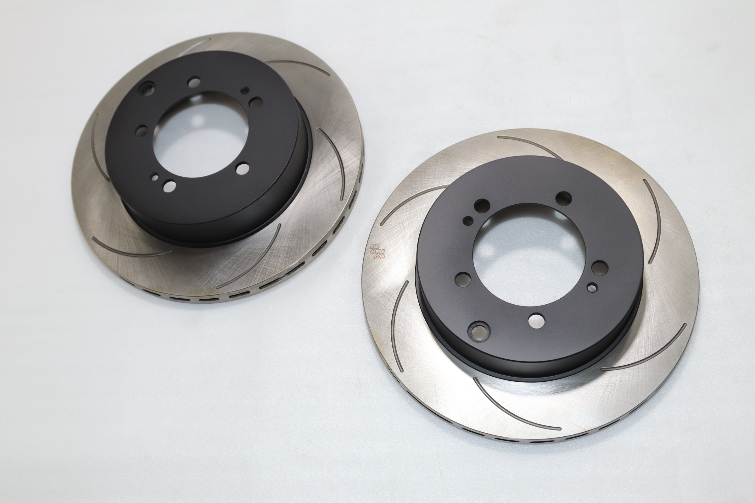 Project Mu SCR Pure Plus 6 Rear Brake Rotors Black Hat Coating - EC5A EC5W CN9A CP9A CT9A